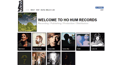 Desktop Screenshot of hohumrecords.com